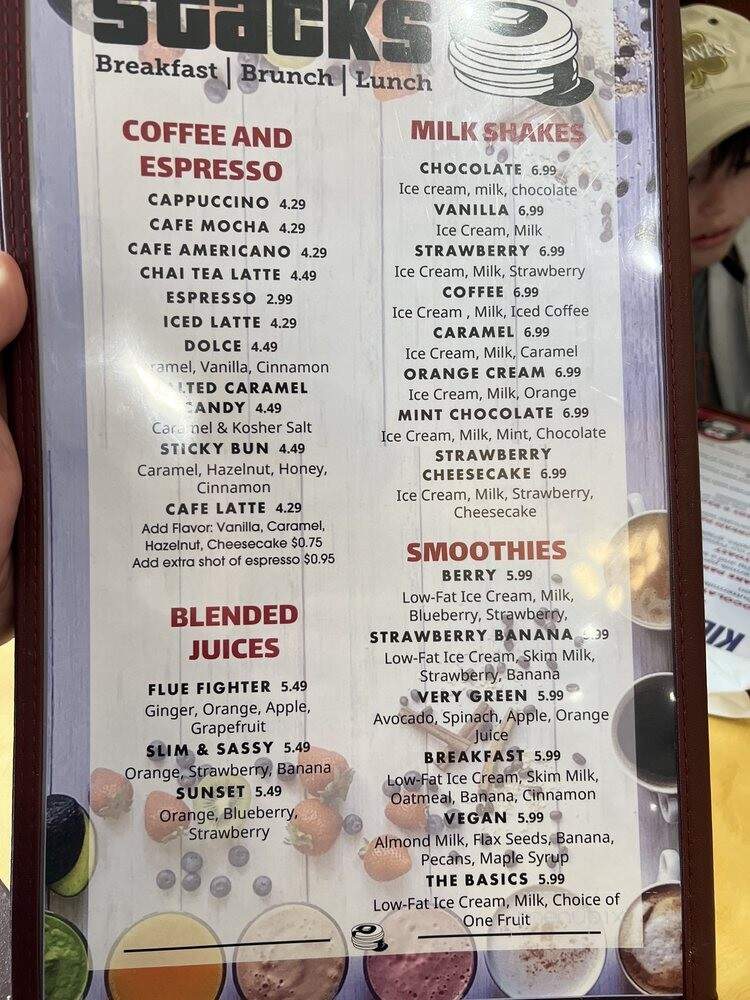 Mr. Stacks Park Ridge - Park Ridge, IL menu_pic