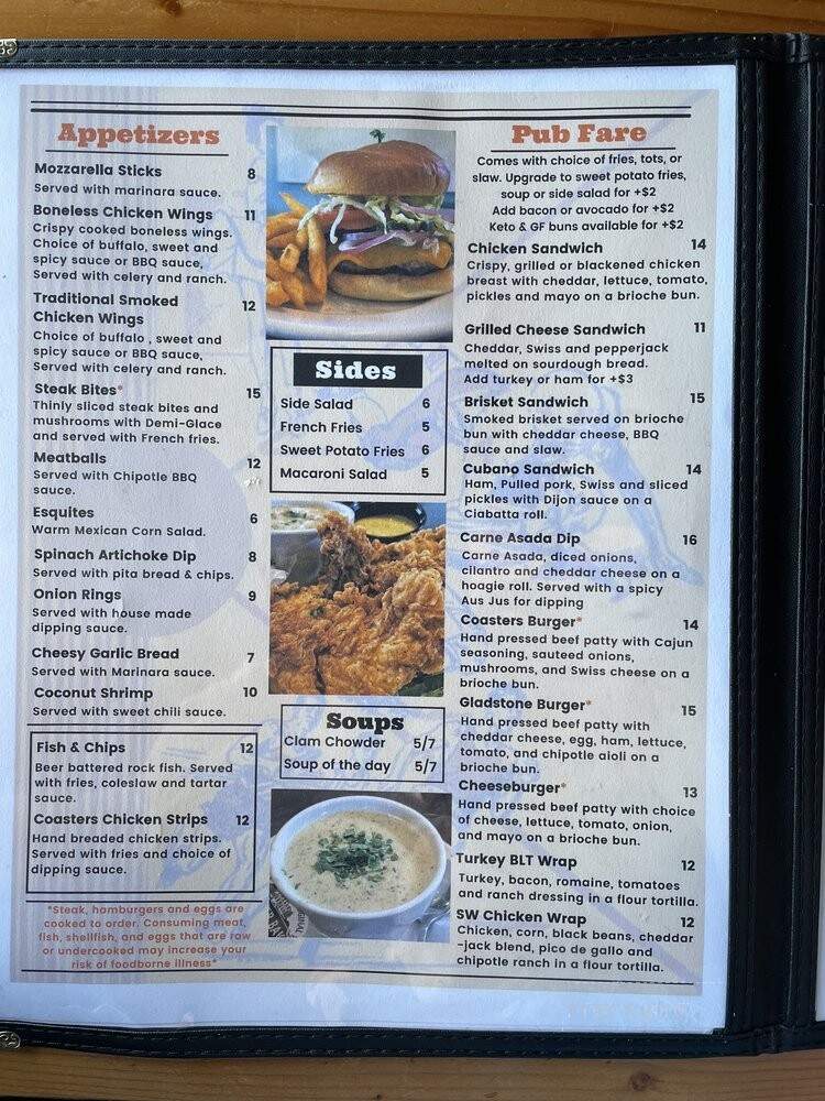 Gladstones - Gladstone, OR menu_pic
