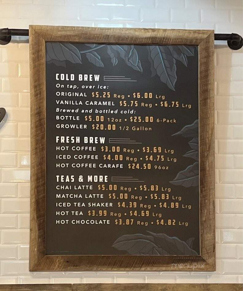 Foxtail Coffee Co. - Jacksonville, FL menu_pic