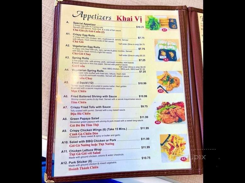 Ramona Pho & Grill - Ramona, CA menu_pic