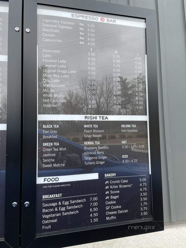Boston Stoker Coffee - Shawnee Hills, OH menu_pic