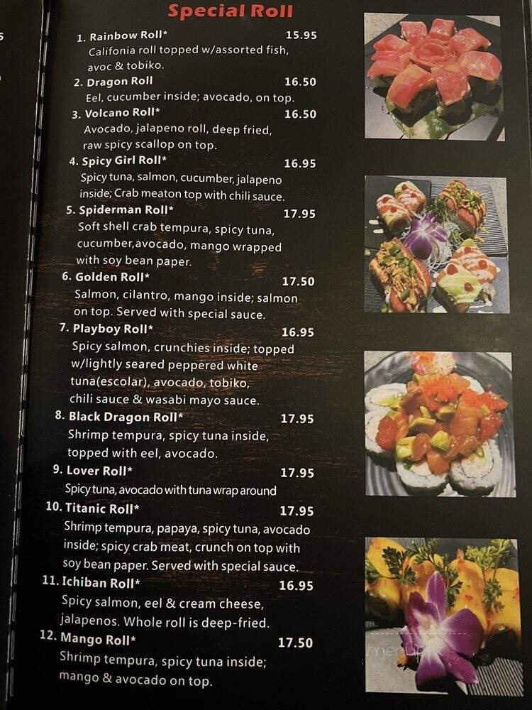 Ninja Sushi - Littleton, CO menu_pic