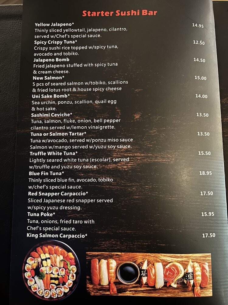 Ninja Sushi - Littleton, CO menu_pic