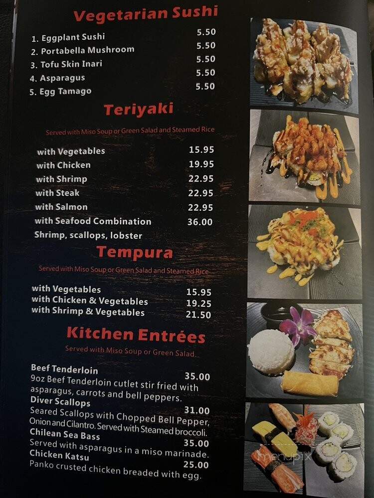 Ninja Sushi - Littleton, CO menu_pic