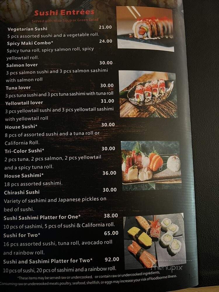 Ninja Sushi - Littleton, CO menu_pic