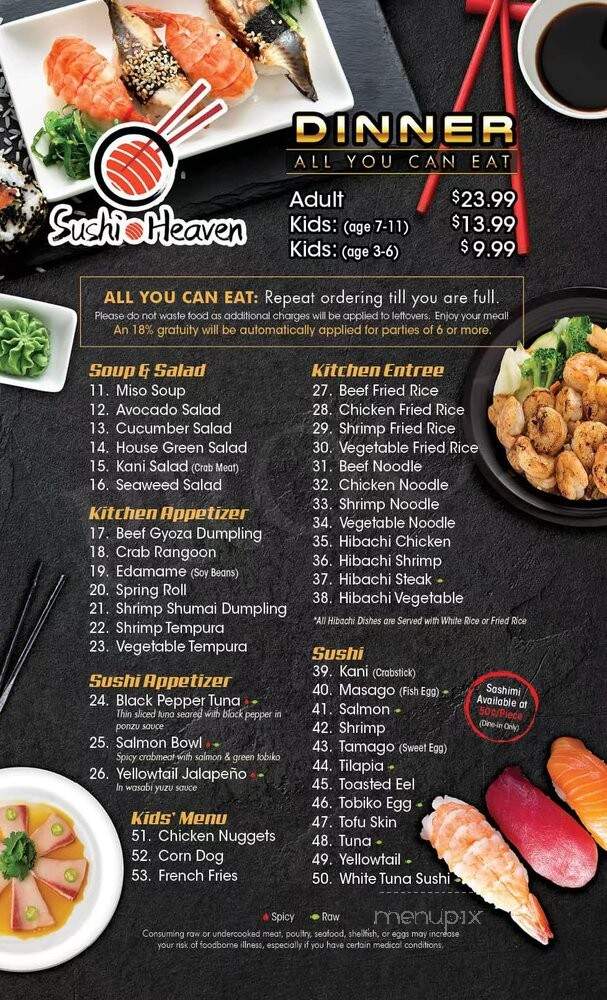 Sushi Heaven - Lancaster, PA