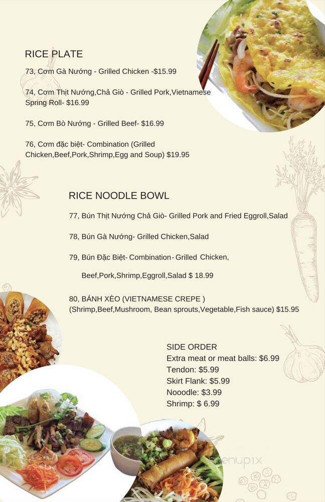 Maki Japanese & Vietnamese Cuisine - Chico, CA menu_pic