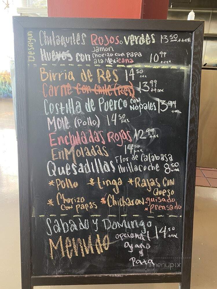 Gorditas Guisados - Bell, CA menu_pic