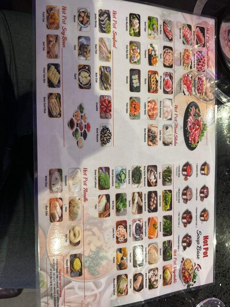88 K-Pot - Bethlehem, PA menu_pic