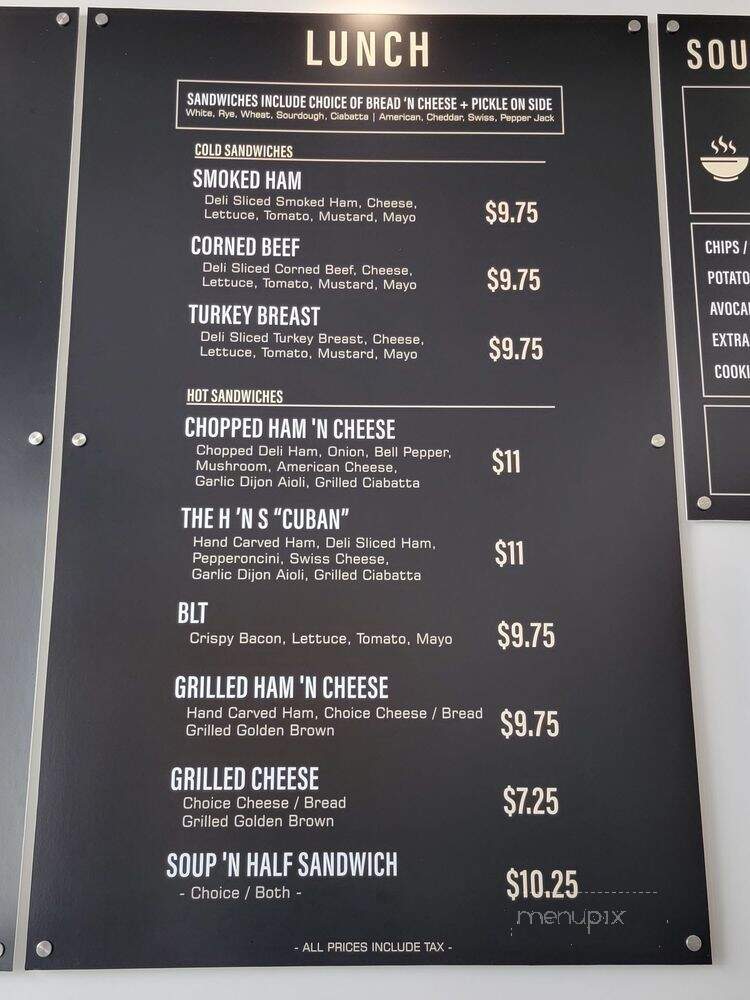 Ham 'n Scram - Long Beach, CA menu_pic