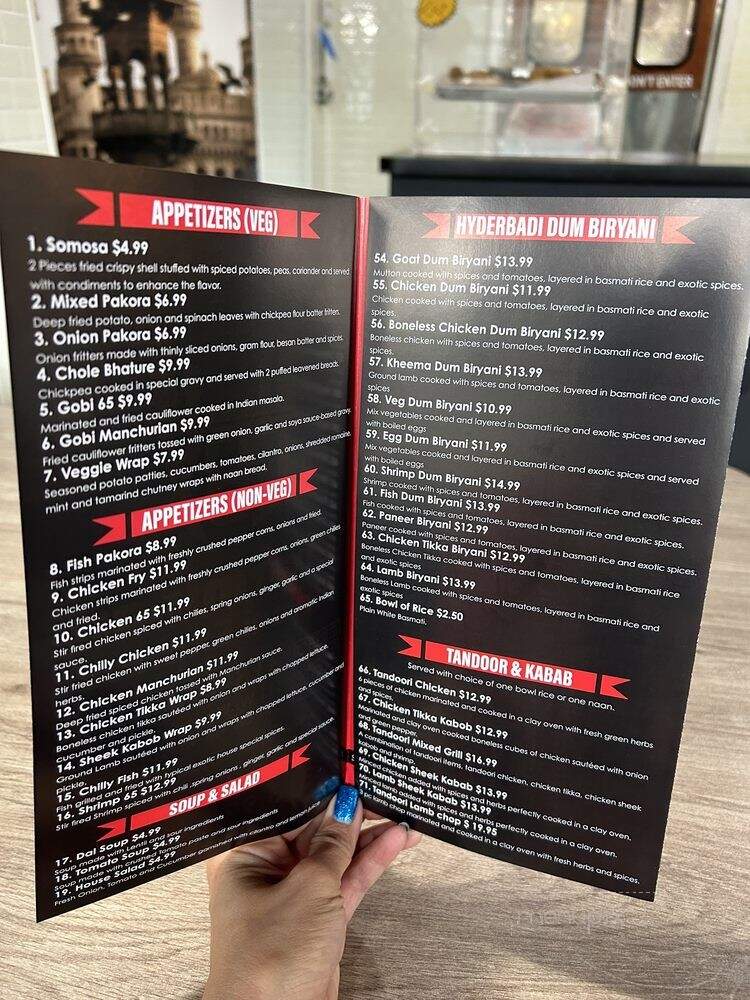Charminar Biryani House Express - Detroit, MI menu_pic