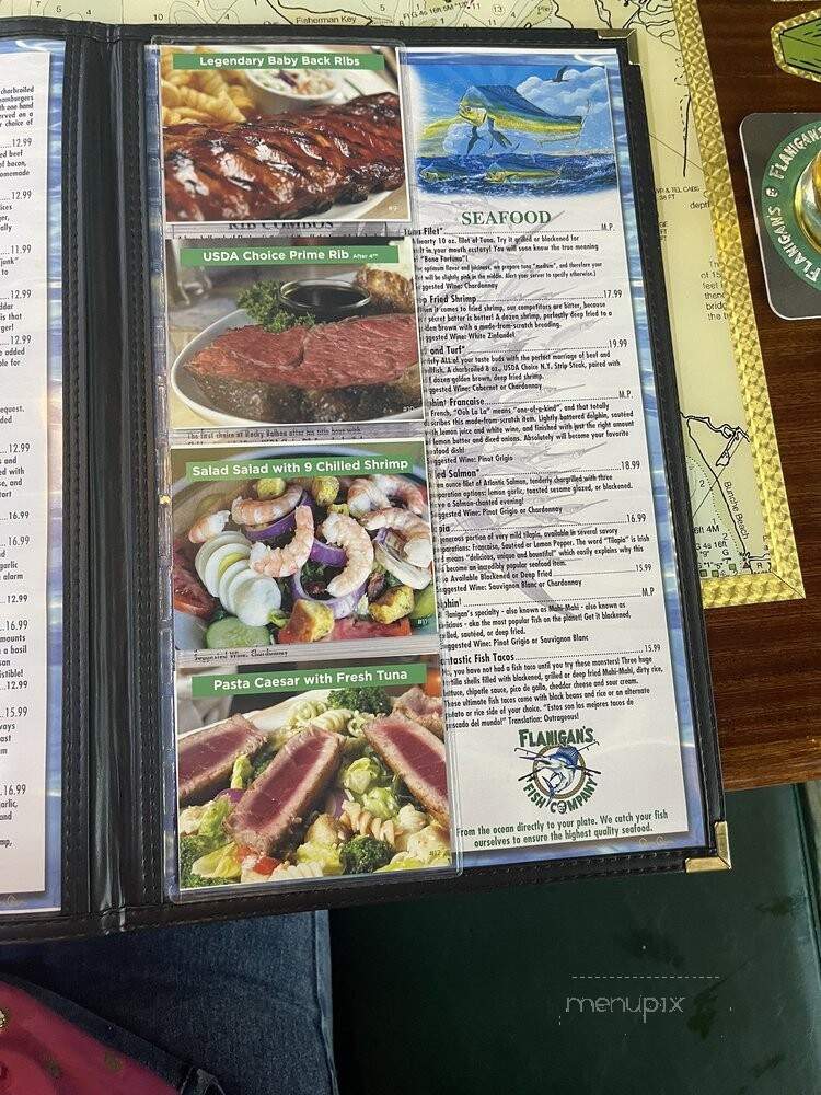 Flanigan's Seafood Bar & Grill - Miramar, FL menu_pic