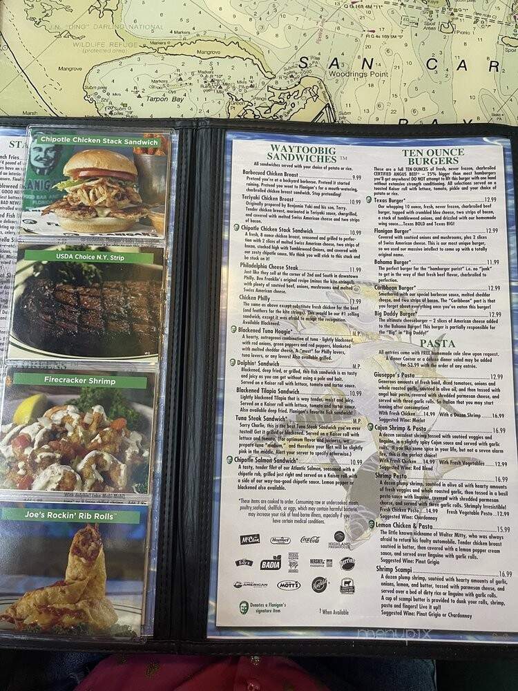 Flanigan's Seafood Bar & Grill - Miramar, FL menu_pic