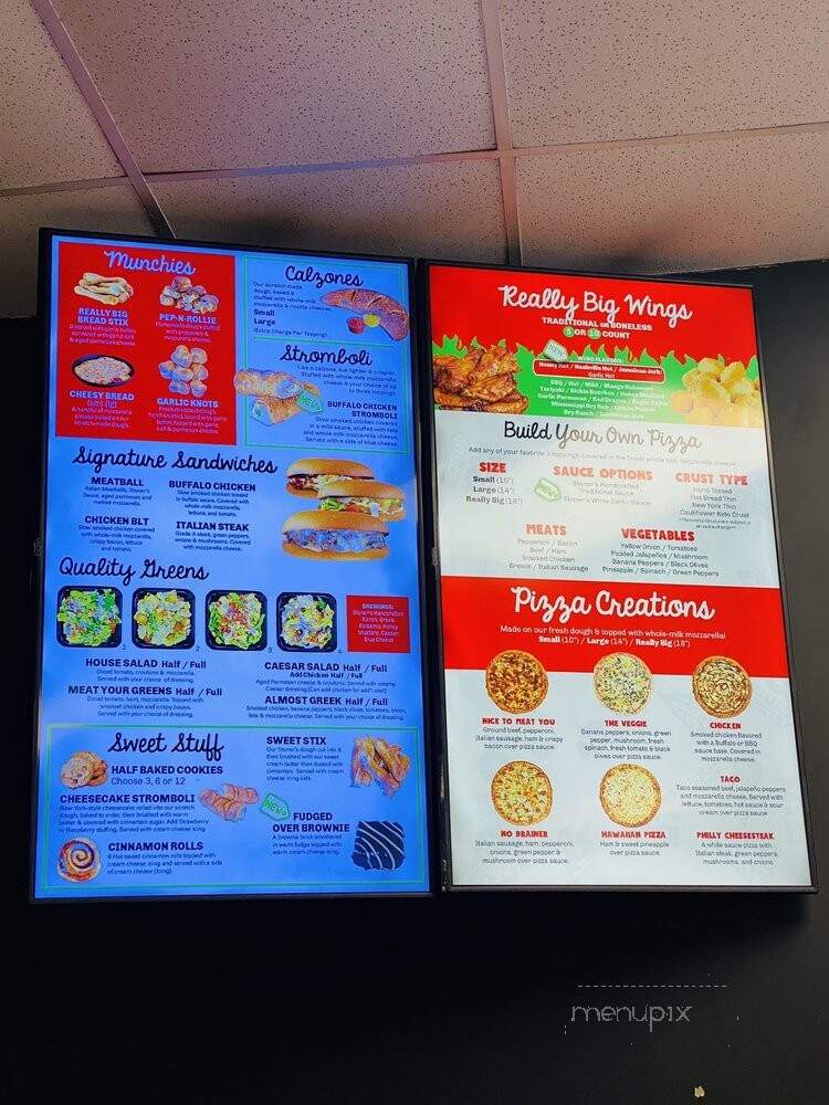 Stoner's Pizza Joint - Davie, FL menu_pic