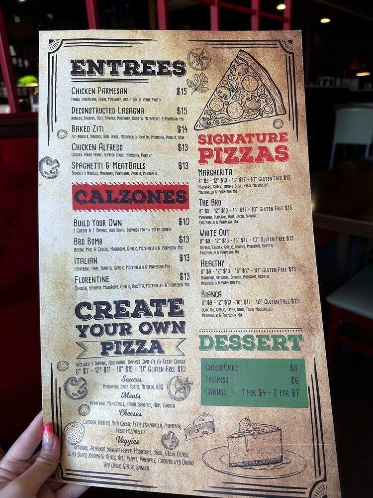 Sfereco - Plano, TX menu_pic