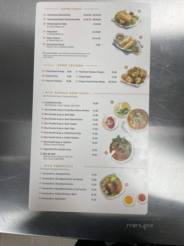 Top Pho - Hicksville, NY menu_pic