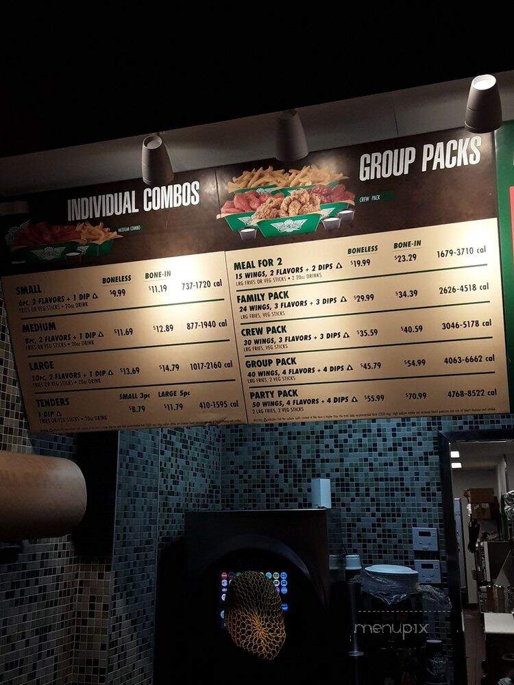 Wingstop - Brooklyn, NY menu_pic