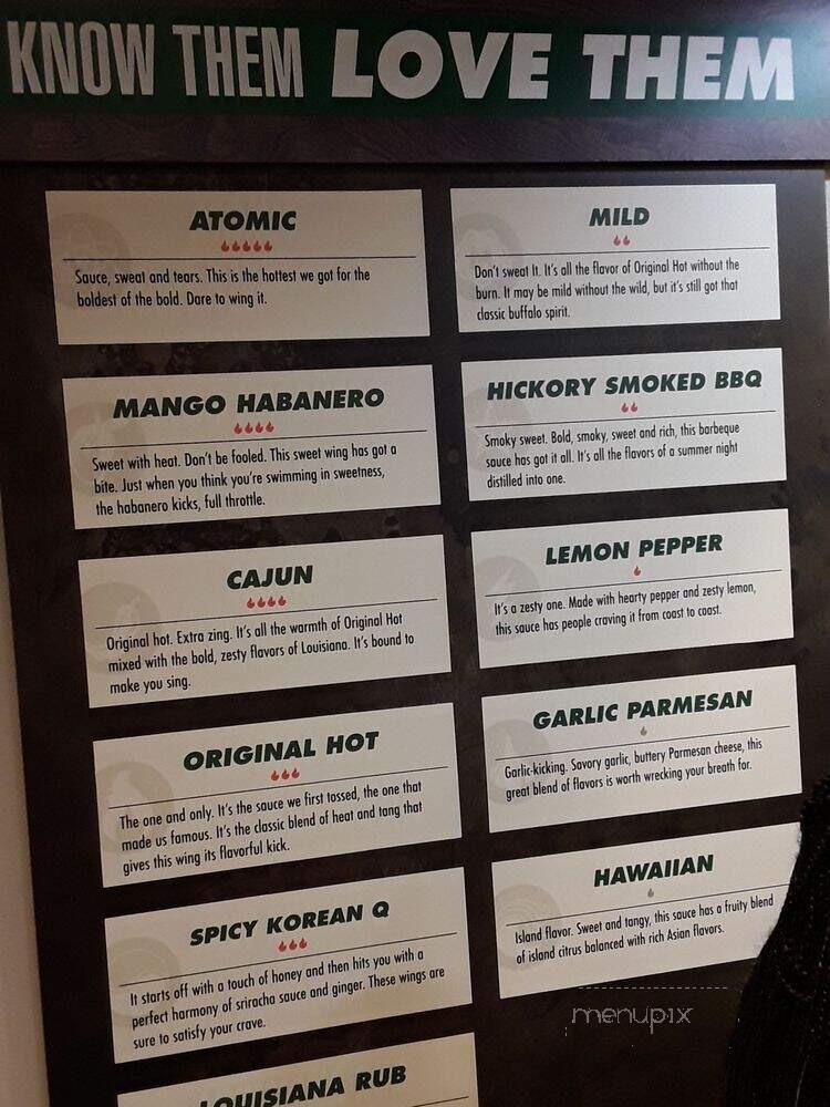 Wingstop - Brooklyn, NY menu_pic