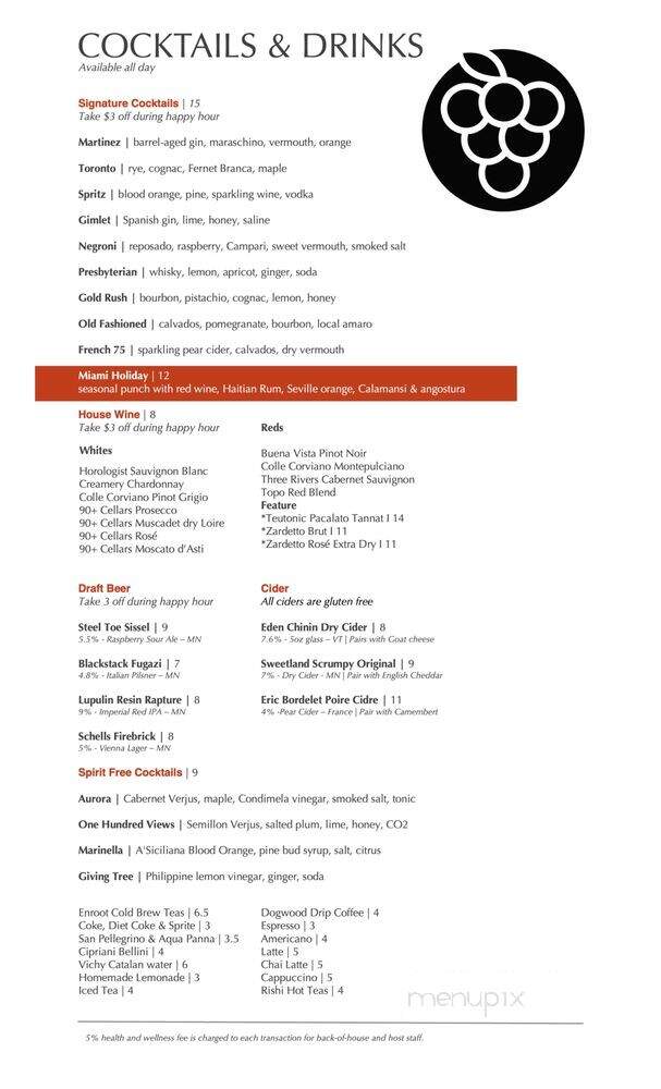 Wineside Wine Bar & Market - Minnetonka, MN menu_pic