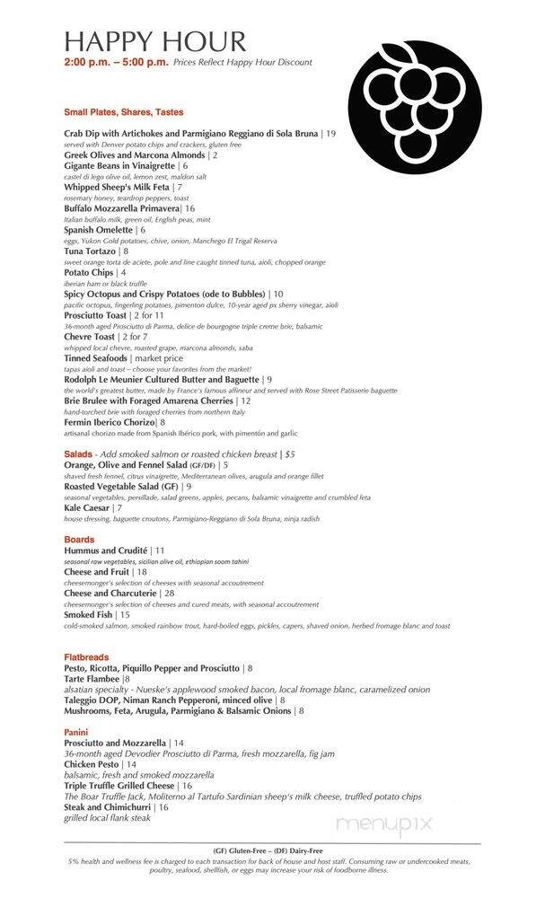 Wineside Wine Bar & Market - Minnetonka, MN menu_pic