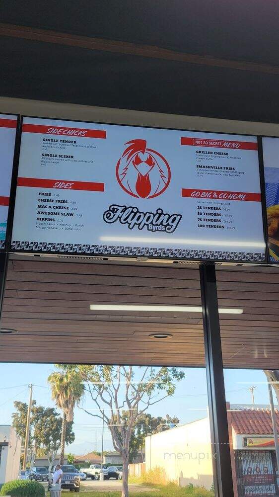 Flipping Byrds - South Gate, CA menu_pic