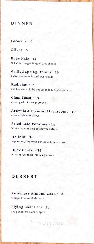 Magnus on Water - Biddeford, ME menu_pic