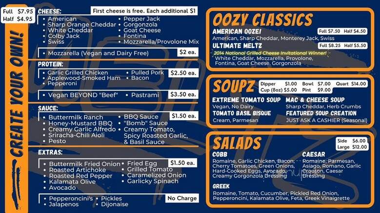 Meltz Extreme - Boise, ID menu_pic