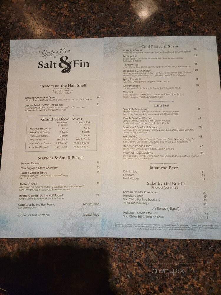 Salt & Fin - Valley Center, CA