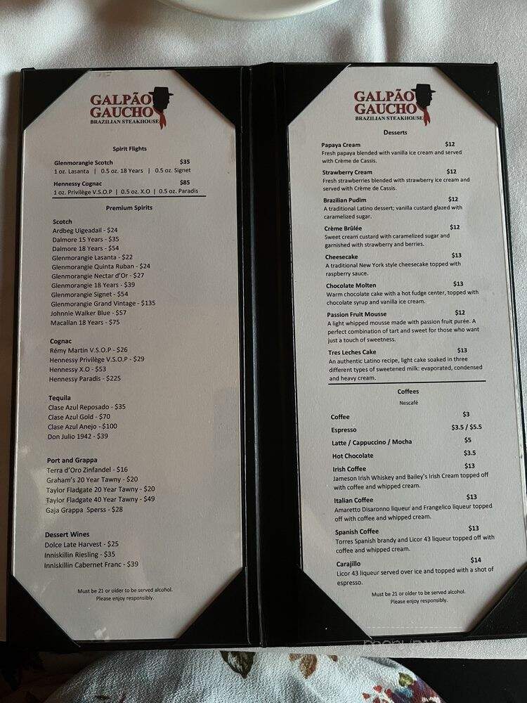 Galpao Gaucho Brazilian Steakhouse - Roseville, CA