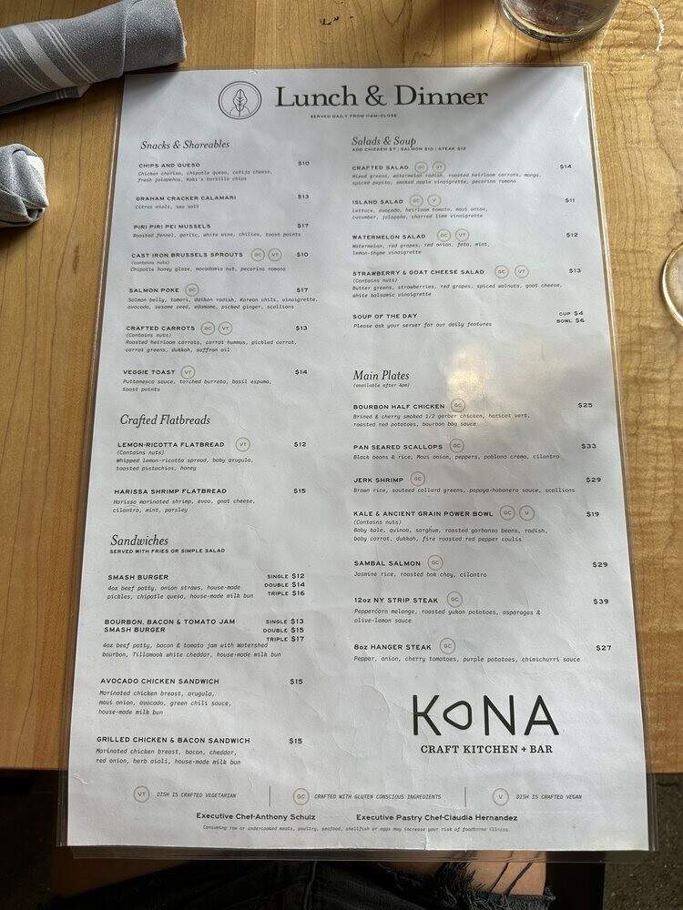 Kona Craft Kitchen - Dublin, OH