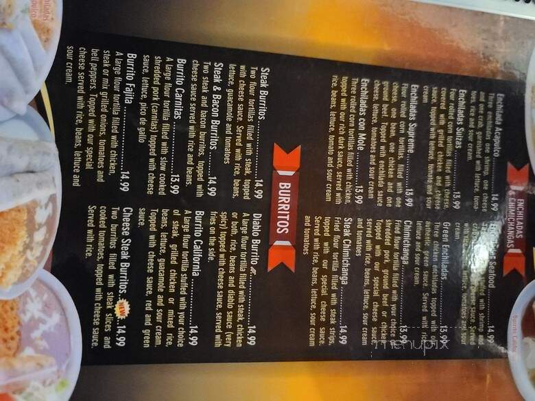 El Patron - Des Moines, IA menu_pic