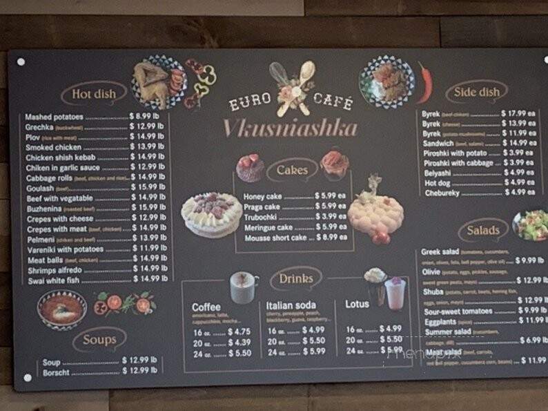 Vkusniashka European Cafe - Spokane Valley, WA