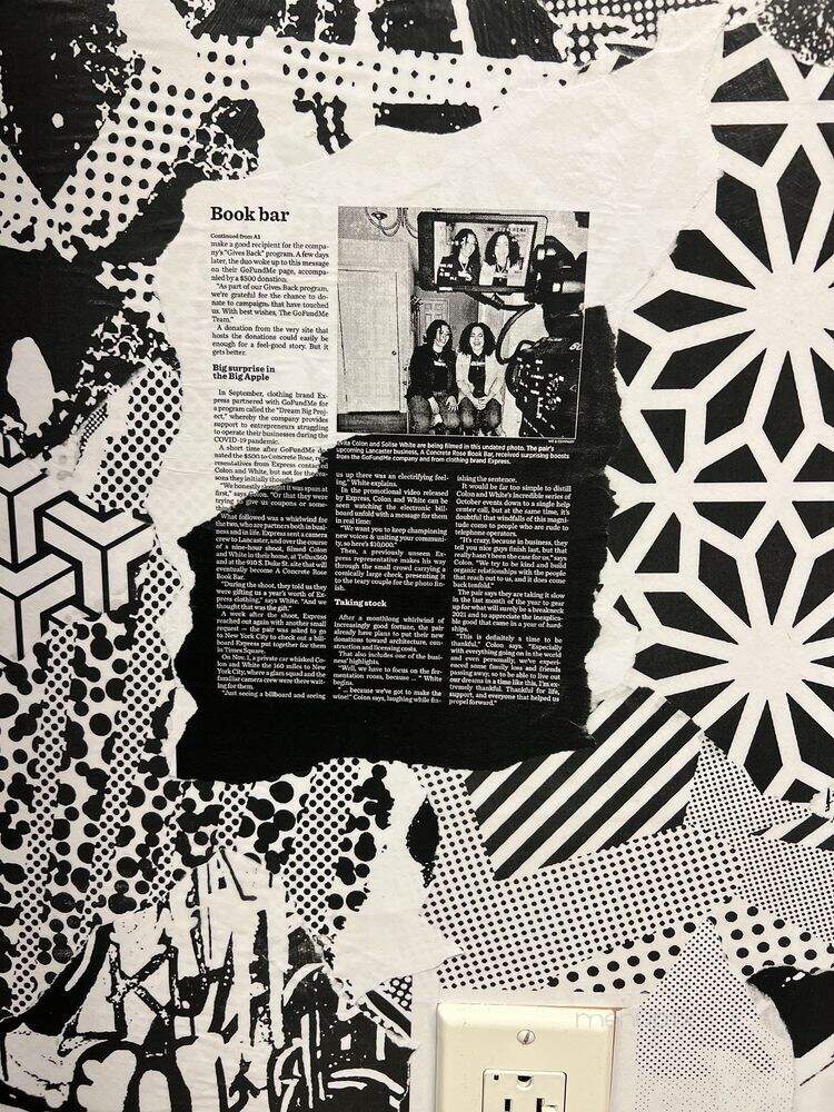 A Concrete Rose Bookbar - Lancaster, PA menu_pic