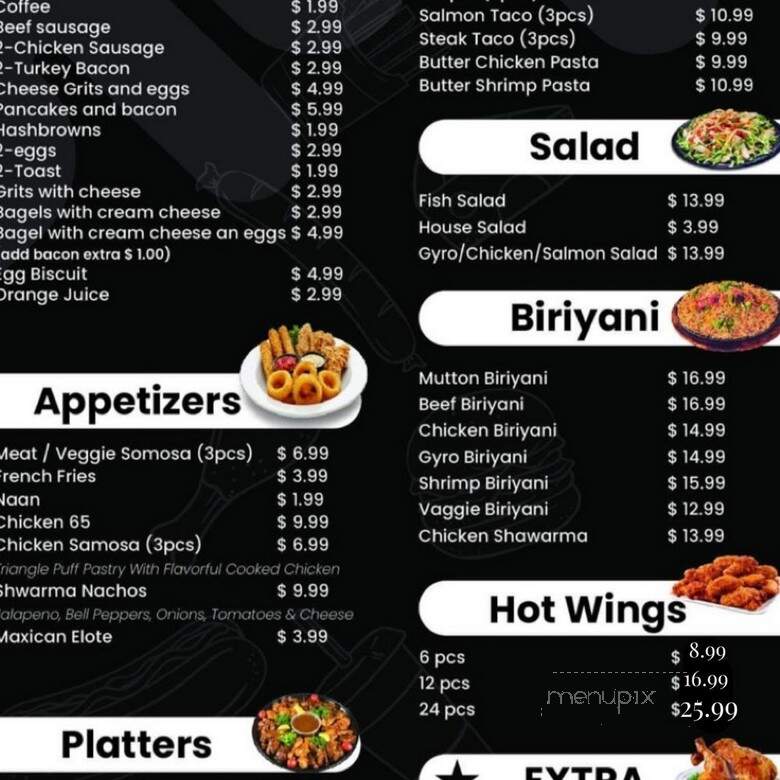 Spice Rack - Hogansville, GA menu_pic