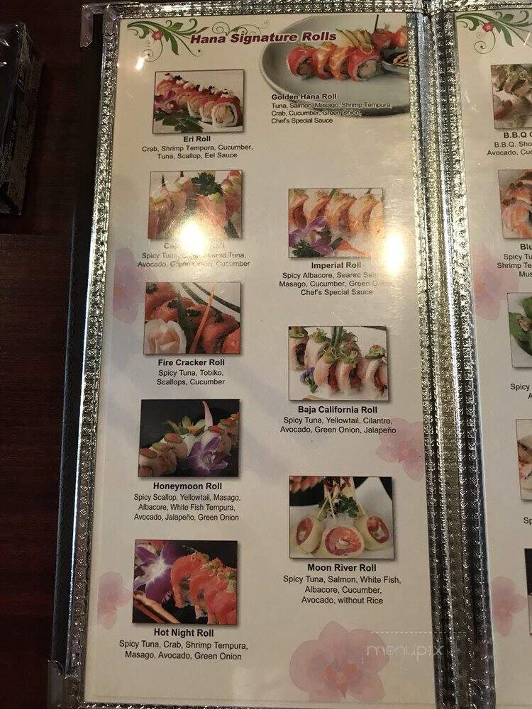 K Sushi Bar & Grill - Temecula, CA menu_pic