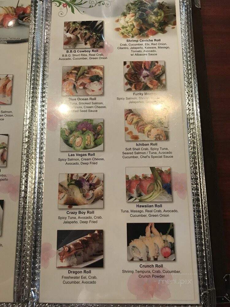 K Sushi Bar & Grill - Temecula, CA menu_pic