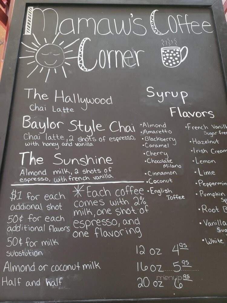 Mamaw's Kitchen - Lander, WY menu_pic