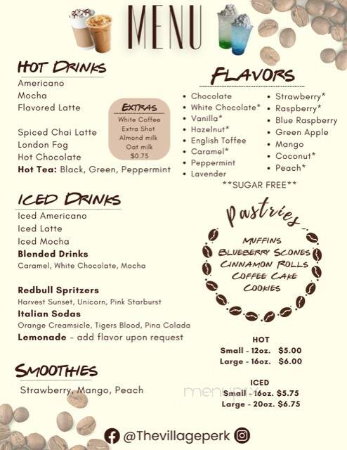 The Village Perk - Puyallup, WA menu_pic