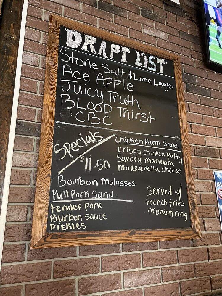 4th & Goal Sports Bar and Grill - Reynoldsburg, OH menu_pic