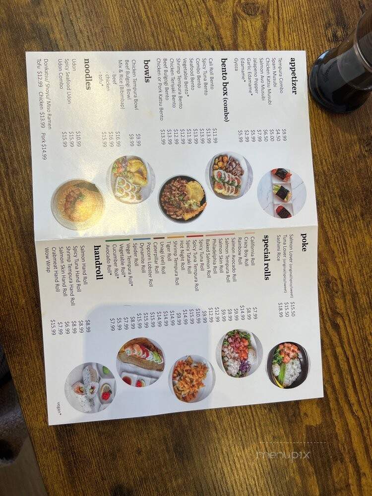 Poke In Love - Glendale, CA menu_pic