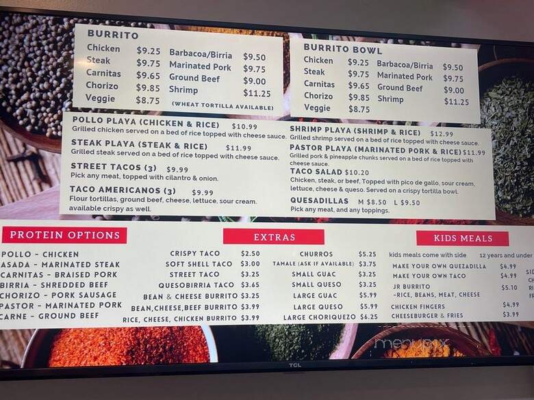 Burrito Express Mexican Grill - Henderson, KY menu_pic