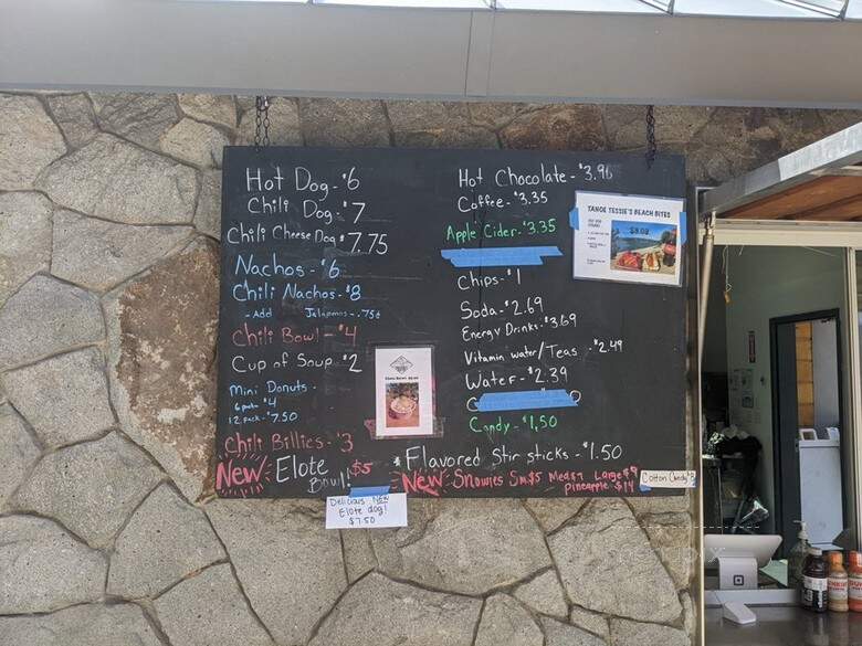 Tahoe Tessie's Beach Bites - South Lake Tahoe, CA menu_pic