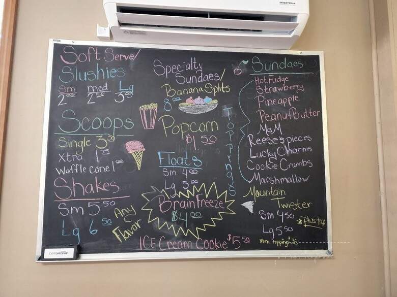 Mountain View Pizza & Ice Cream - Cosby, TN menu_pic
