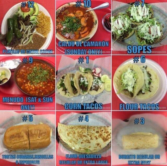 Mi Mexico - Decatur, AL menu_pic