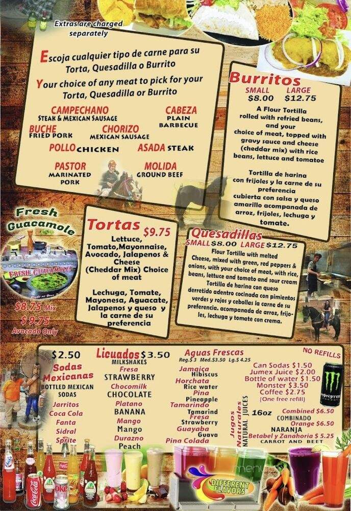 Tacos El Amish - Harlan, IN menu_pic