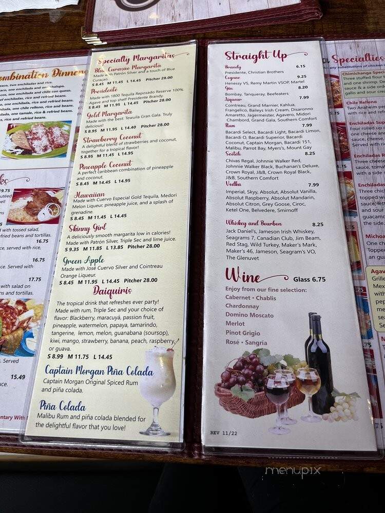 Lafinka Mexican Grill - Athens, AL menu_pic