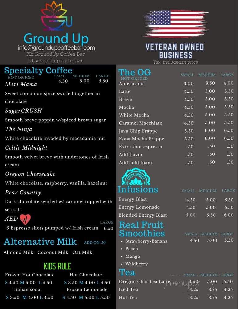 Ground Up Coffee Bar - Mount Dora, FL