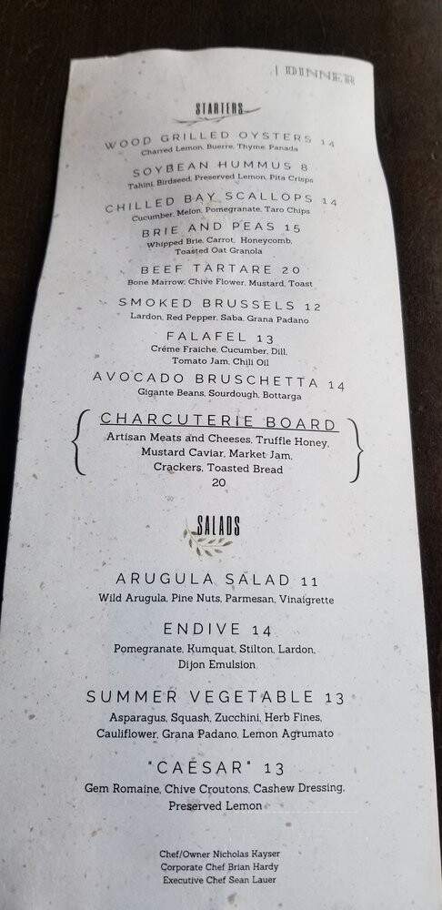 Rooted Craft Kitchen - Denver, CO menu_pic