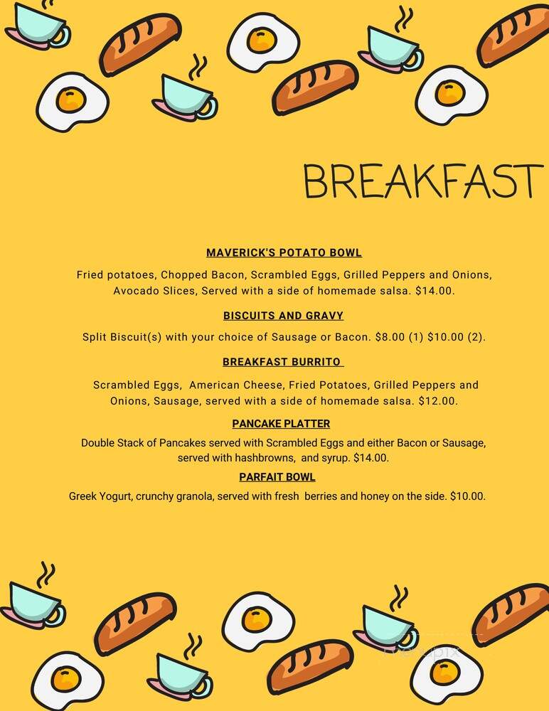 The Cockpit Cafe - Rogers, AR menu_pic