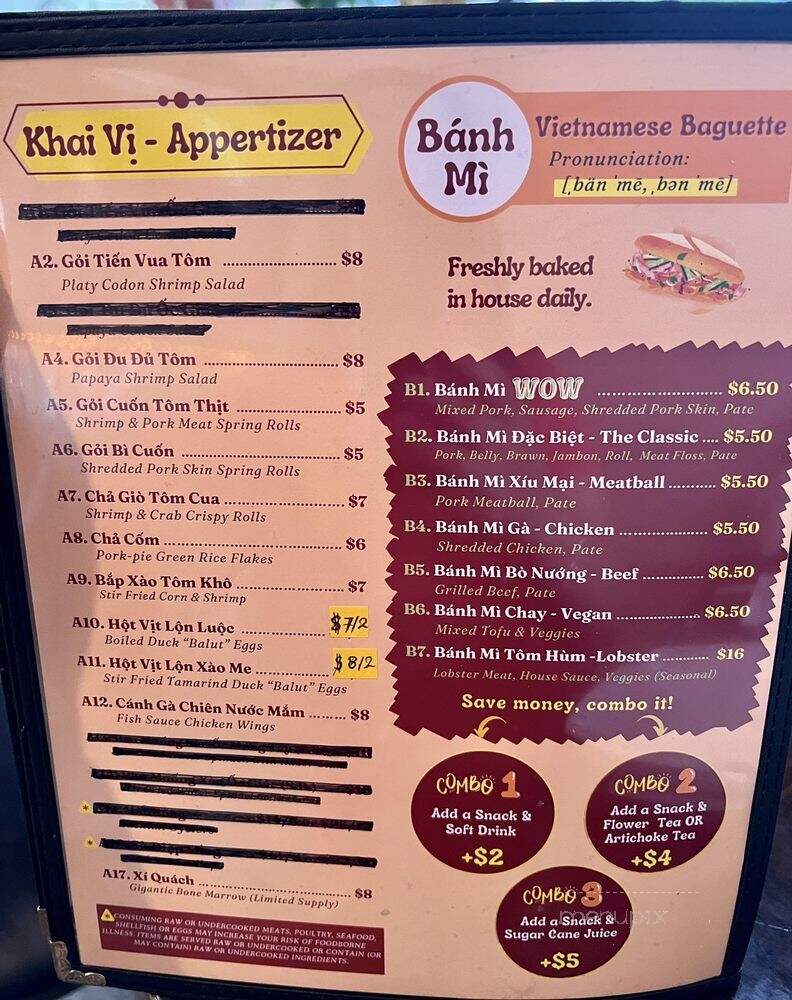 WOW Banh Mi & Pho Norcross - Norcross, GA menu_pic